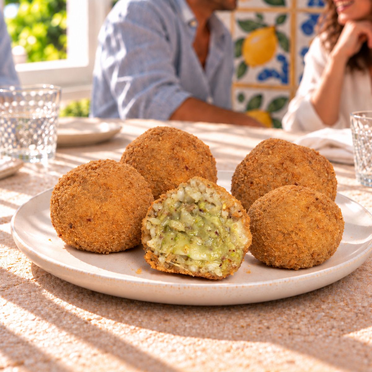 Siculini Arancini Pistacchio e Speck - SicilyAddict