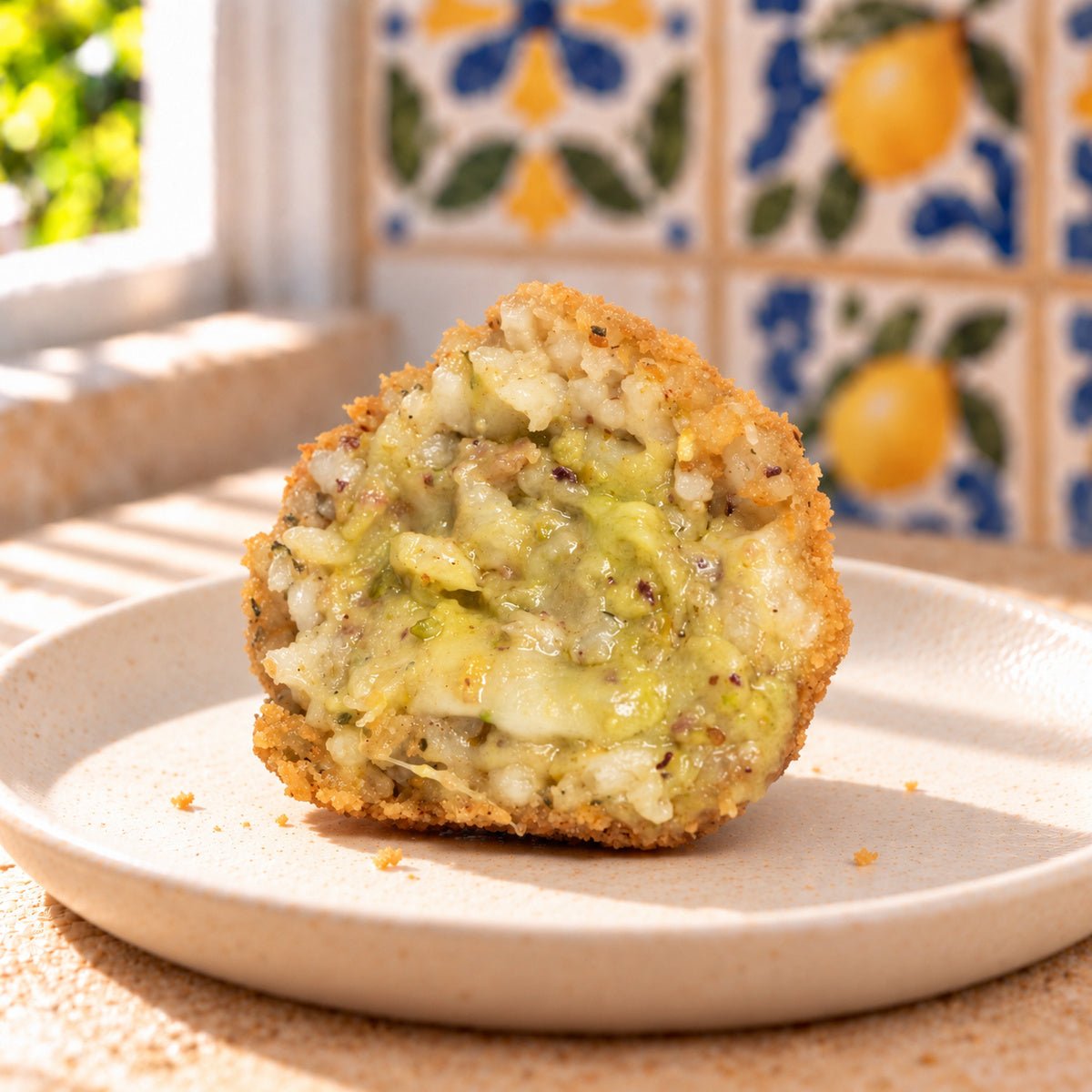 Siculini Arancini Pistacchio e Speck - SicilyAddict