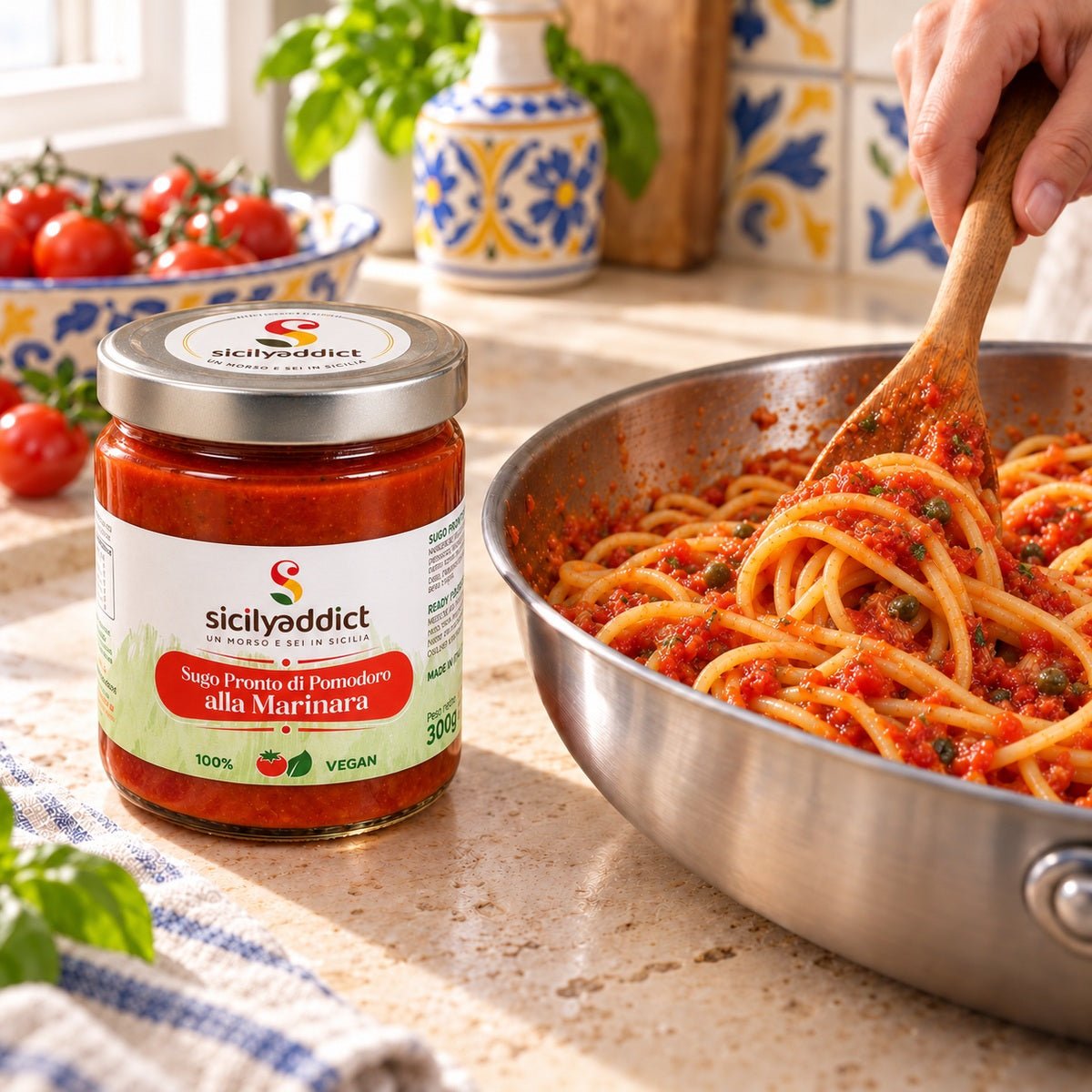 Sugo pronto alla marinara 300g - SicilyAddict