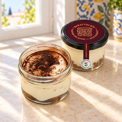 Tiramisù siciliano in barattolo 120g - SicilyAddict
