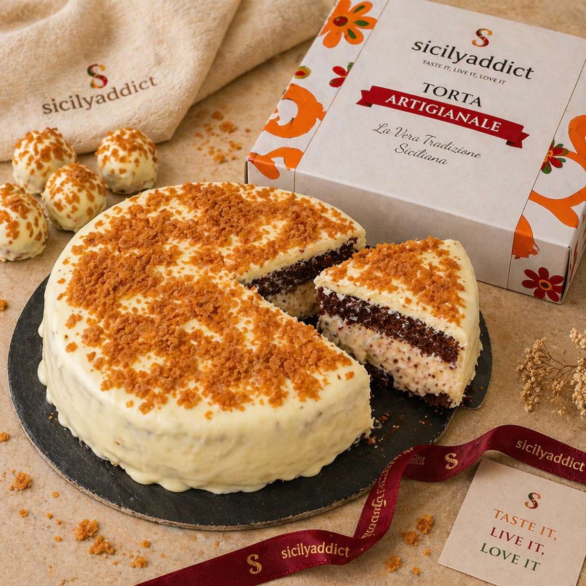 Torta ai cereali e cioccolato Ciokocereali 600g - SicilyAddict