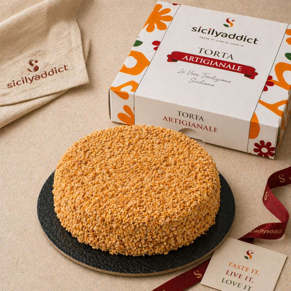 Torta di mandorle 600g - SicilyAddict