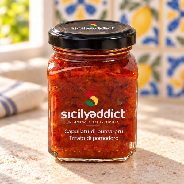 Tritato di Pomodoro 180 g - SicilyAddict