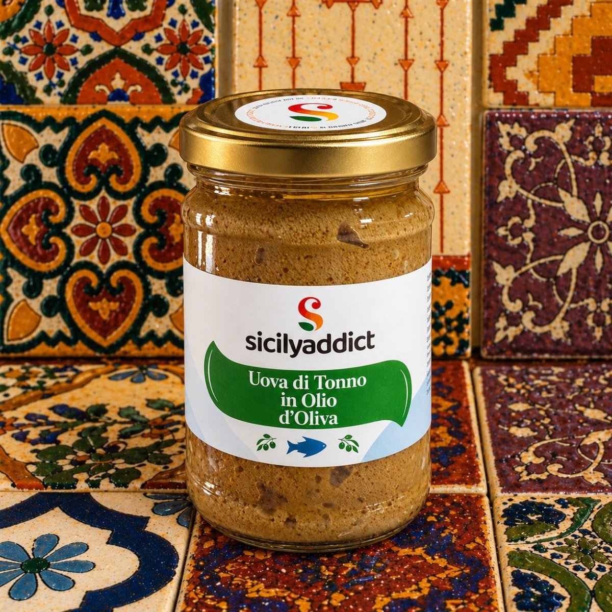 Uova di Tonno in olio d'oliva 190g - SicilyAddict