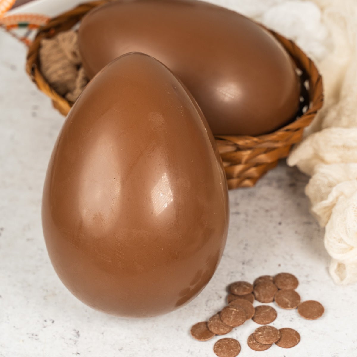 Uovo di Pasqua artigianale al cioccolato al latte 350g - SicilyAddict