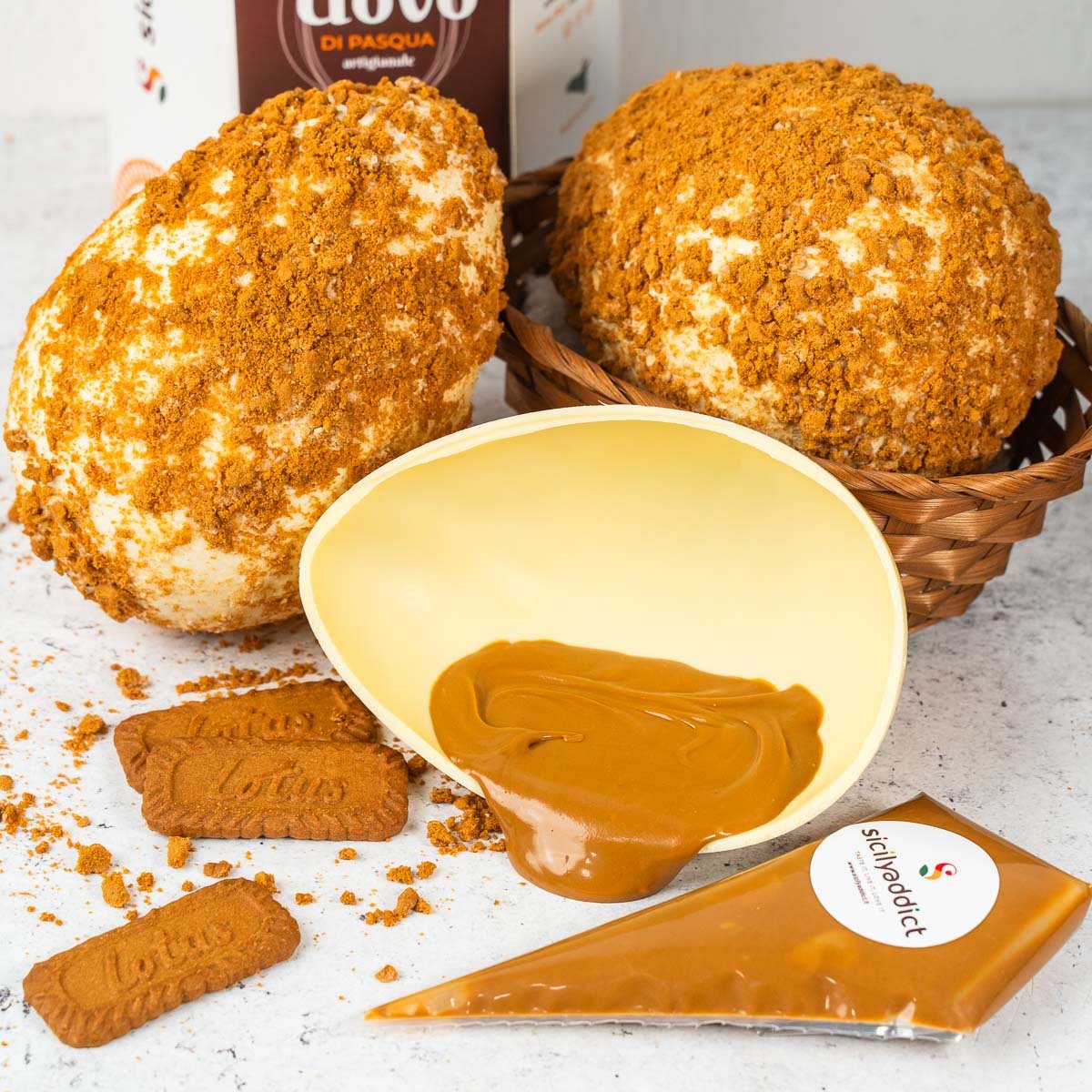 Uovo di Pasqua artigianale Ciokolotus 350g - SicilyAddict