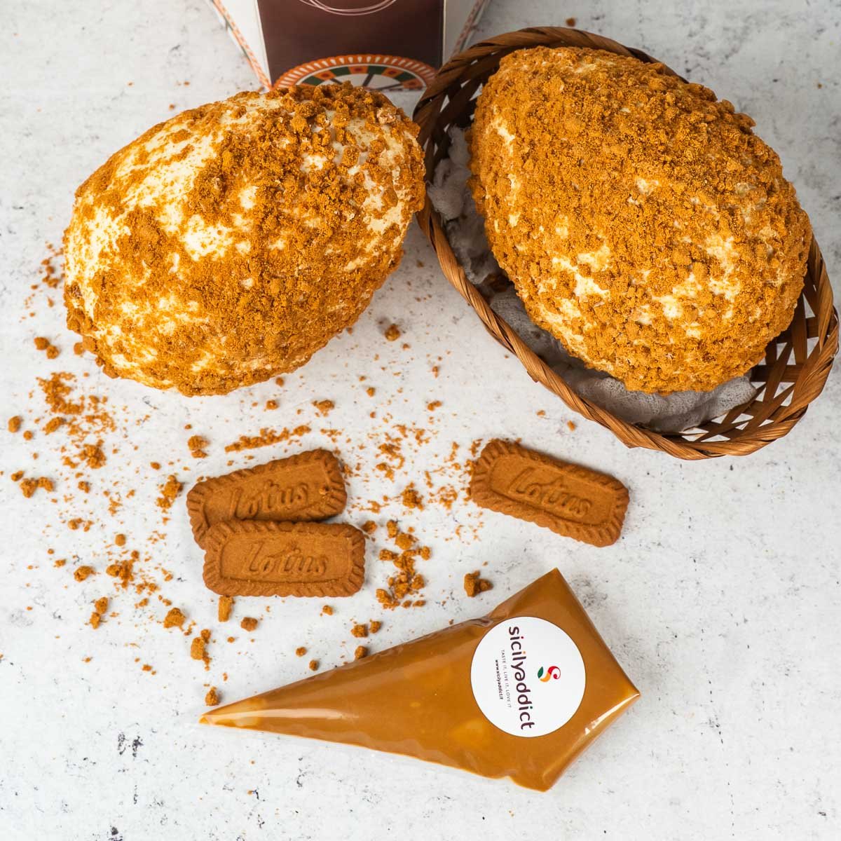 Uovo di Pasqua artigianale Ciokolotus 350g - SicilyAddict