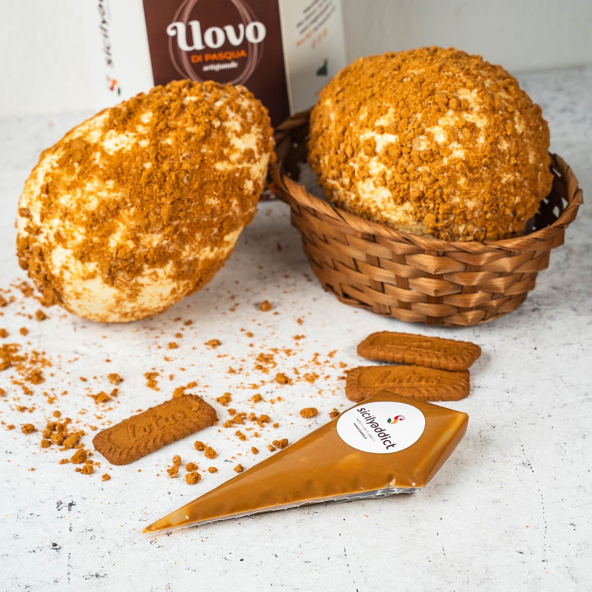 Uovo di Pasqua artigianale Ciokolotus 350g - SicilyAddict