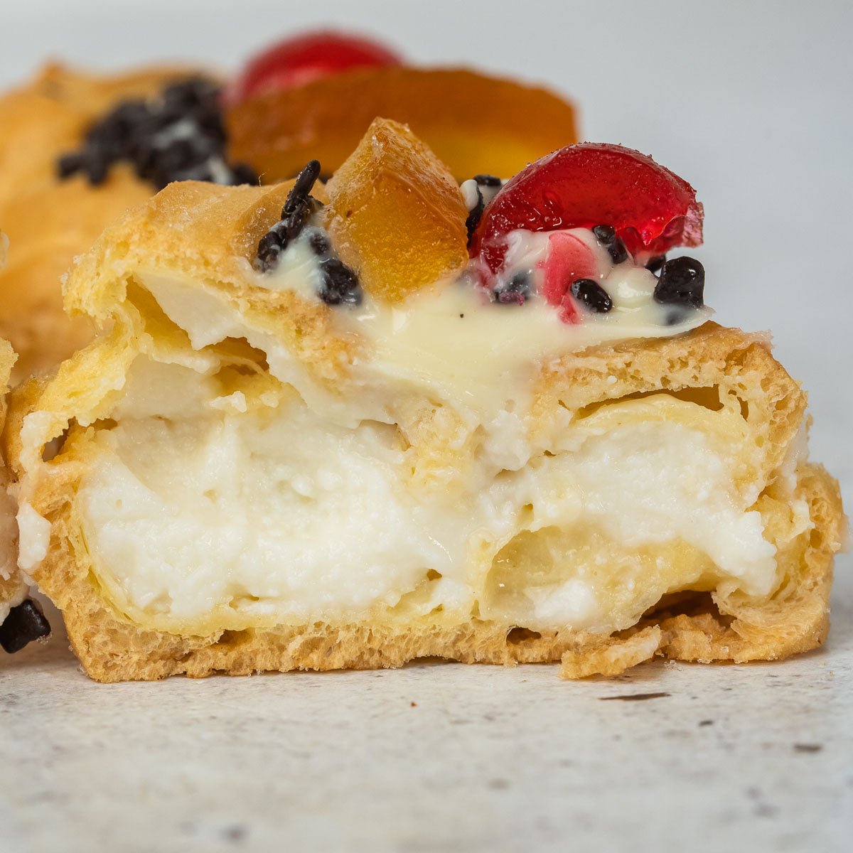 Zeppole al forno con ricotta 400g - 4 pezzi - SicilyAddict