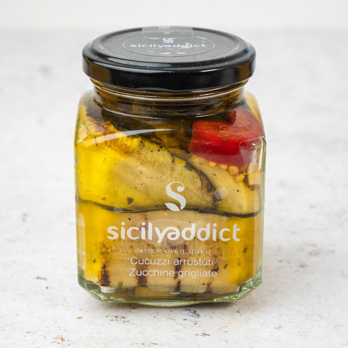 Zucchine grigliate sott'olio 280g - SicilyAddict