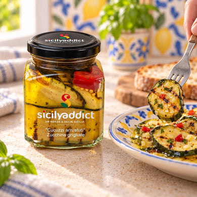 Zucchine grigliate sott'olio 280g - SicilyAddict