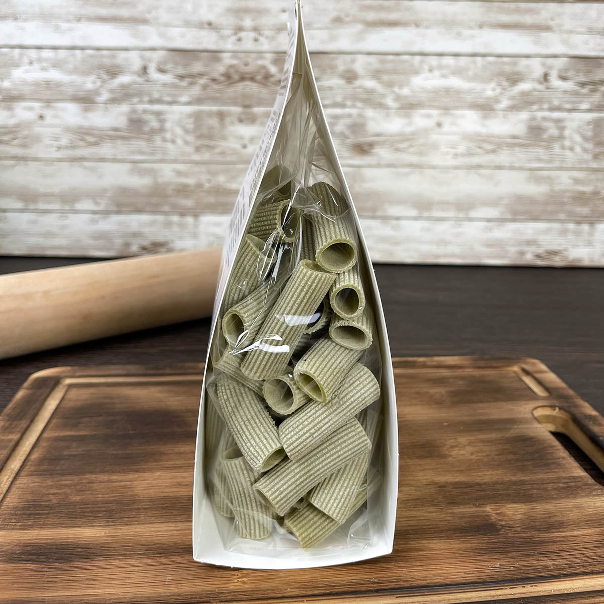 Pasta artiginale al Pistacchio fomato Rigatoni 250 g