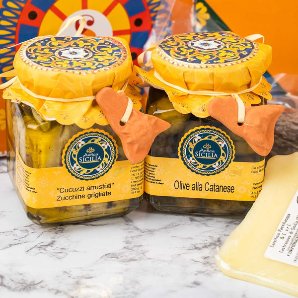 Box prodotti Antipasto Siciliano - SicilyAddict