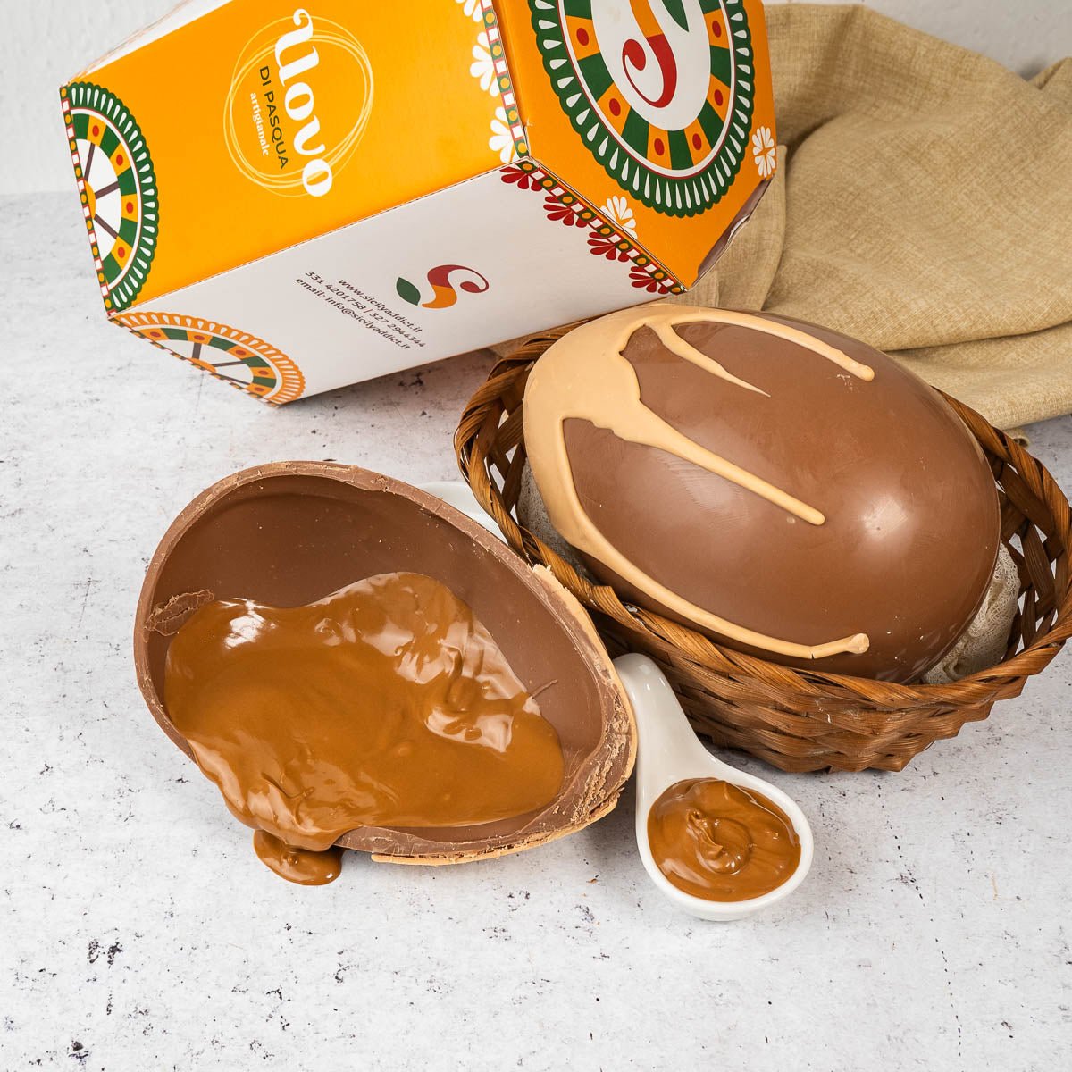 Box prodotti di Pasqua Ciokocaramel - SicilyAddict