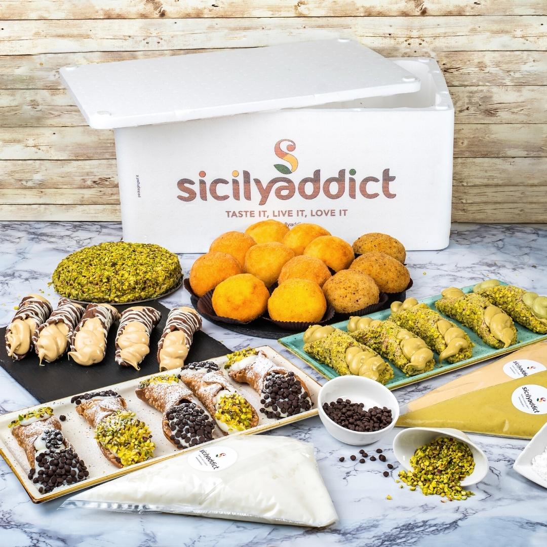 Box prodotti Meravigghia + Sac a poche crema di pistacchio OMAGGIO - SicilyAddict