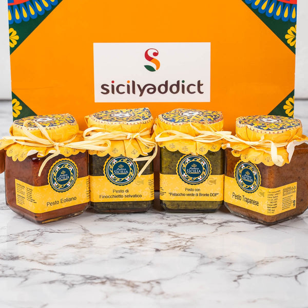 Box prodotti Pestati Siciliani - SicilyAddict
