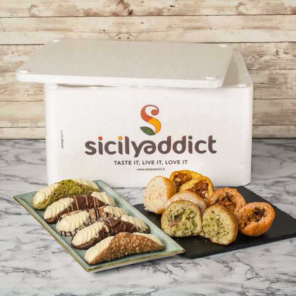 Box prodotti siciliani Welcome Kit - SicilyAddict