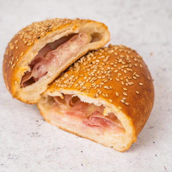 Calzone siciliano regina prosciutto e mozzarella 180g x 4 Pezzi - SicilyAddict