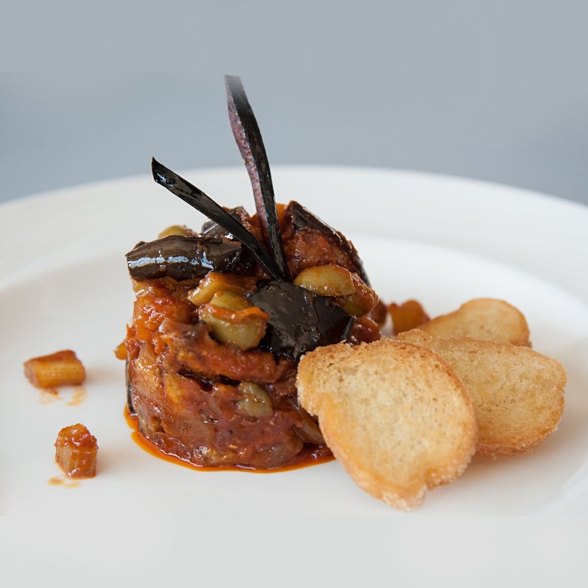 Caponata siciliana di melanzane fresche 200g - SicilyAddict