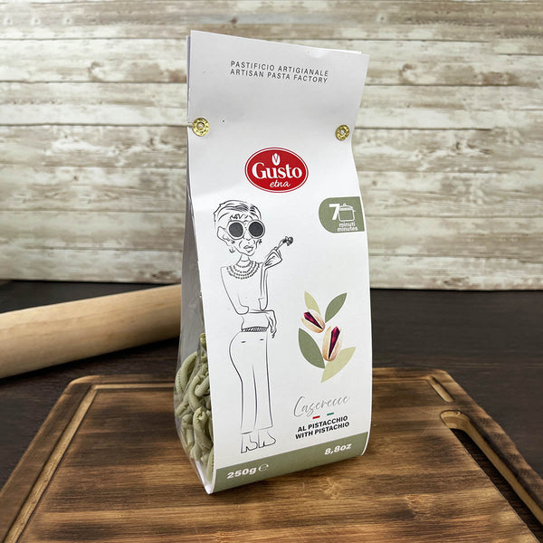 Caserecce al pistacchio 250g - SicilyAddict