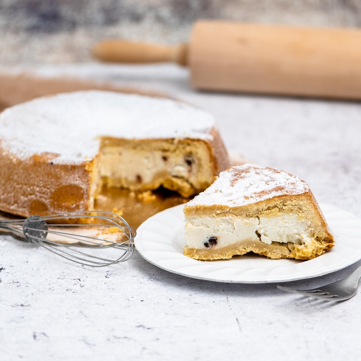 Cassata siciliana al forno 900 g - SicilyAddict