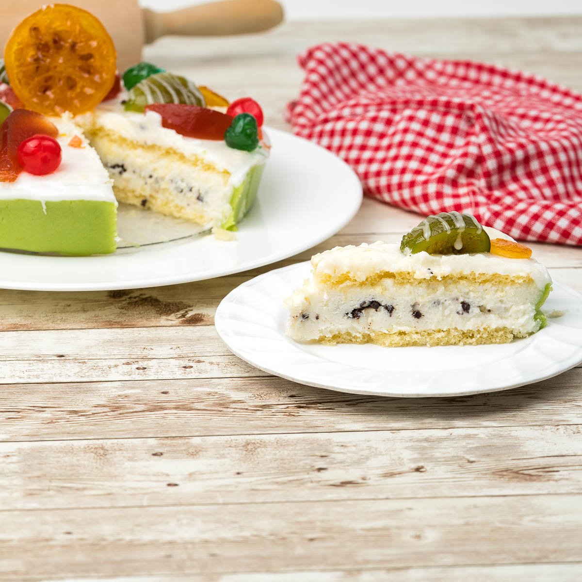 Cassata siciliana fresca con confezione antirottura 1kg - SicilyAddict