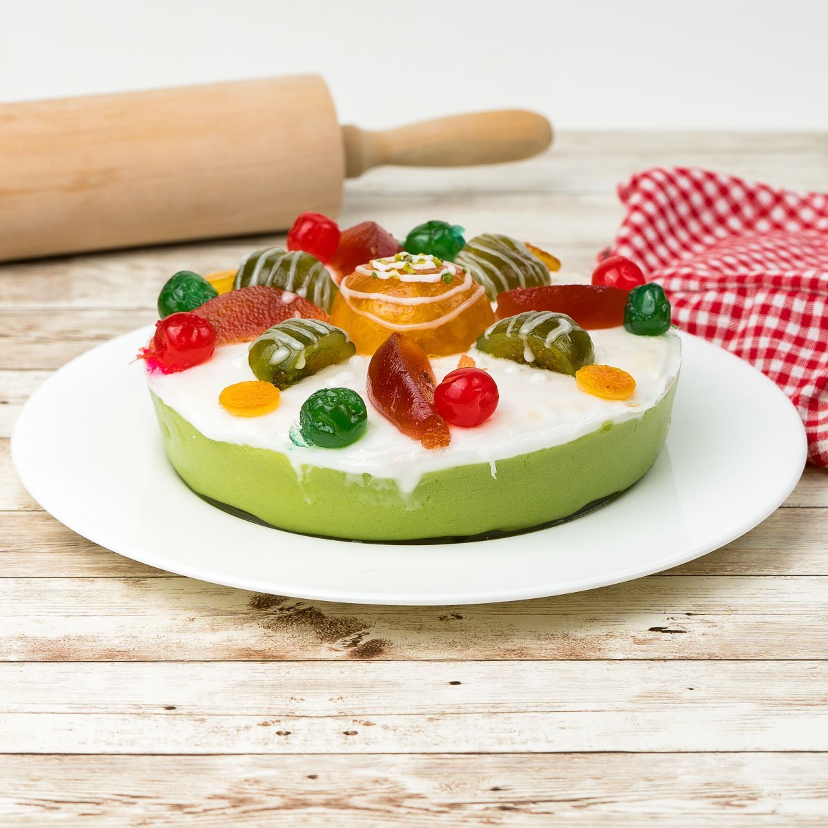 Cassata siciliana fresca con confezione antirottura 1kg - SicilyAddict