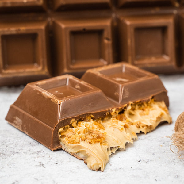 Cioccolato con crema di nocciole ciokobueno 550g - SicilyAddict