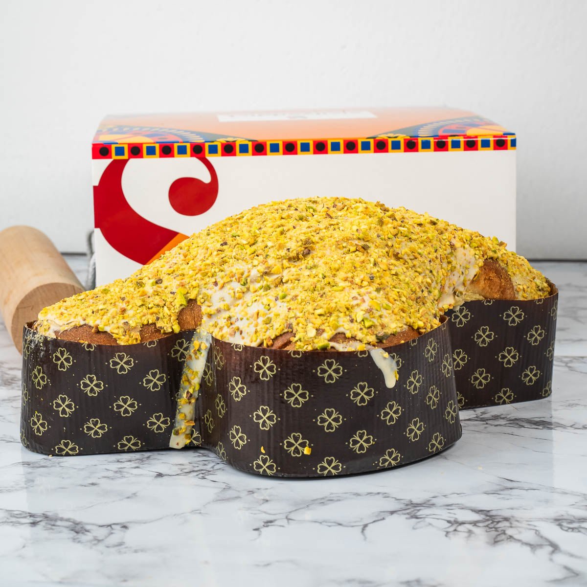 Colomba artigianale farcita Tre Meraviglie 1,1kg - SicilyAddict