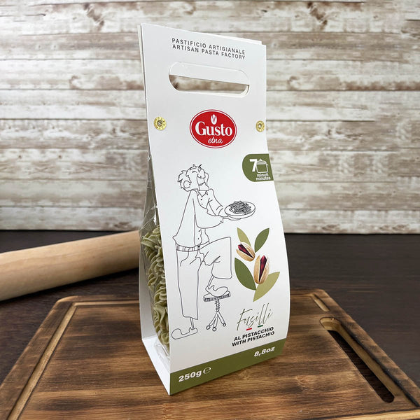 Fusilli al pistacchio 250 g - SicilyAddict