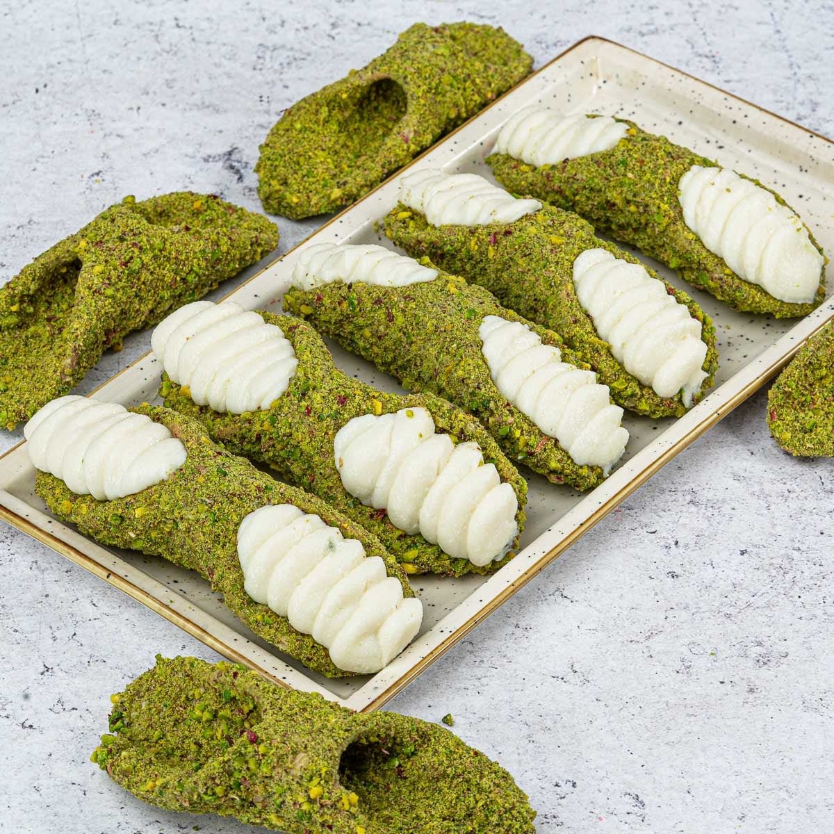 Kit cannoli siciliani pistacchio lovers - SicilyAddict