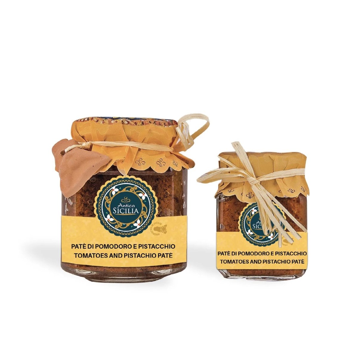 Patè di pomodori e pistacchi 180 g - SicilyAddict