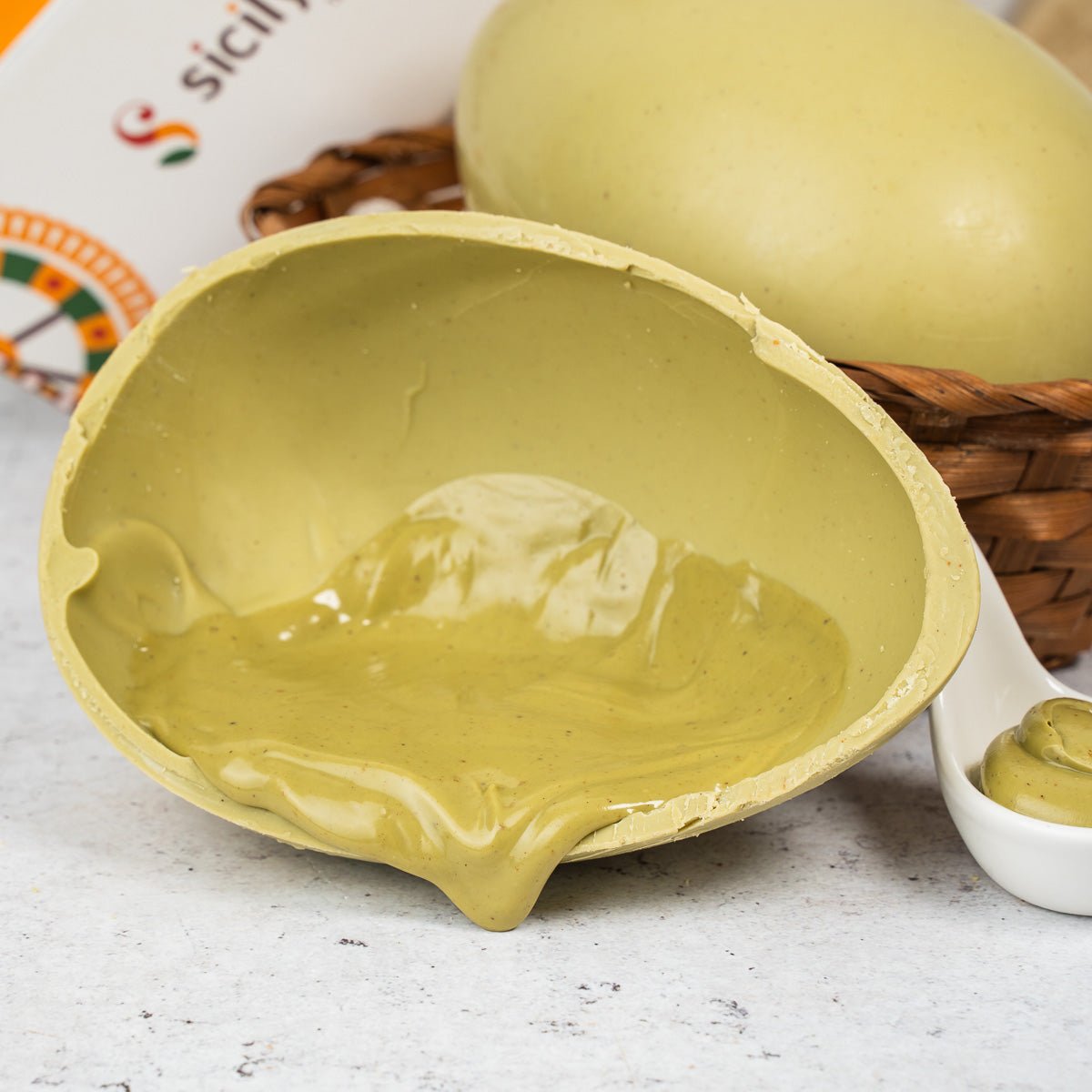 Uovo di Pasqua artigianale Pistacchiotto 350g - SicilyAddict