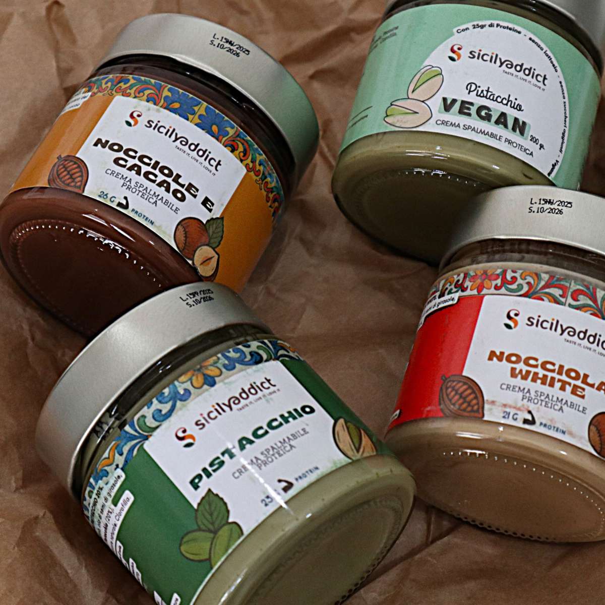 Creme proteiche SicilyAddict: benessere, gusto e artigianalità siciliana
