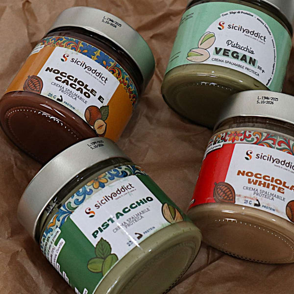 Creme proteiche SicilyAddict: benessere, gusto e artigianalità siciliana
