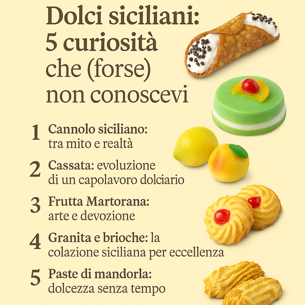 Dolci siciliani: 5 curiosità che (forse) non conoscevi