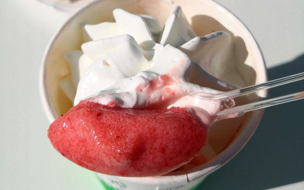 Granita fragola messinese ricetta siciliana