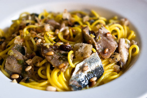 Pasta con le sarde palermitana ricetta originale