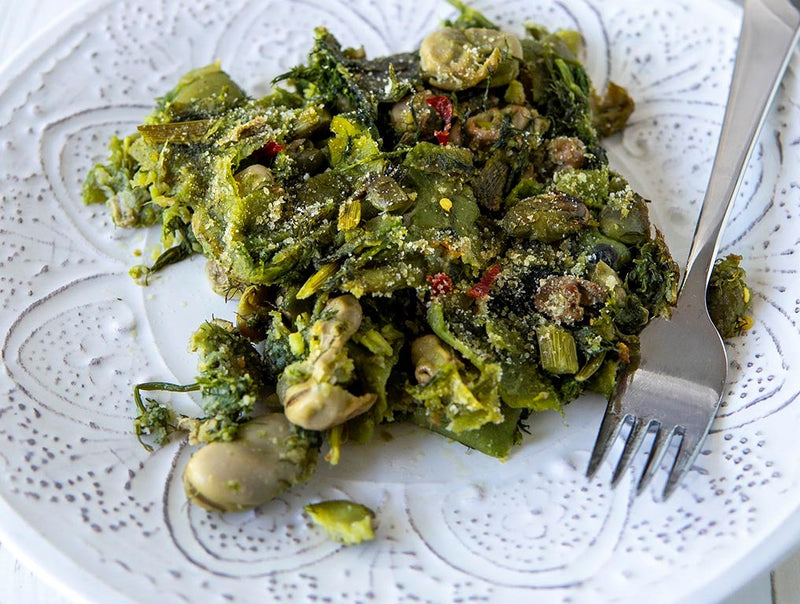 Fave fresche con buccia ricetta siciliana