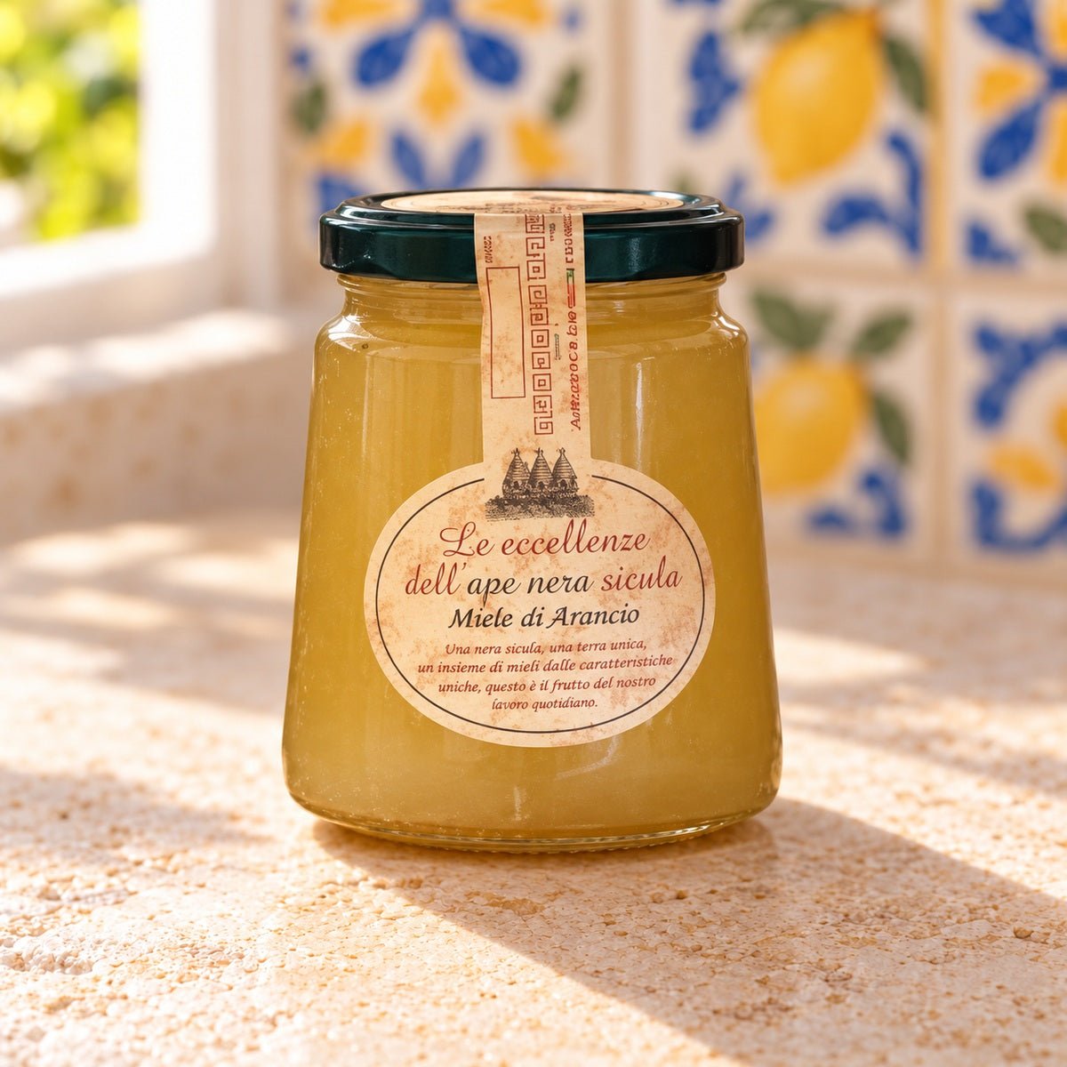 Vasetto di miele di arancio