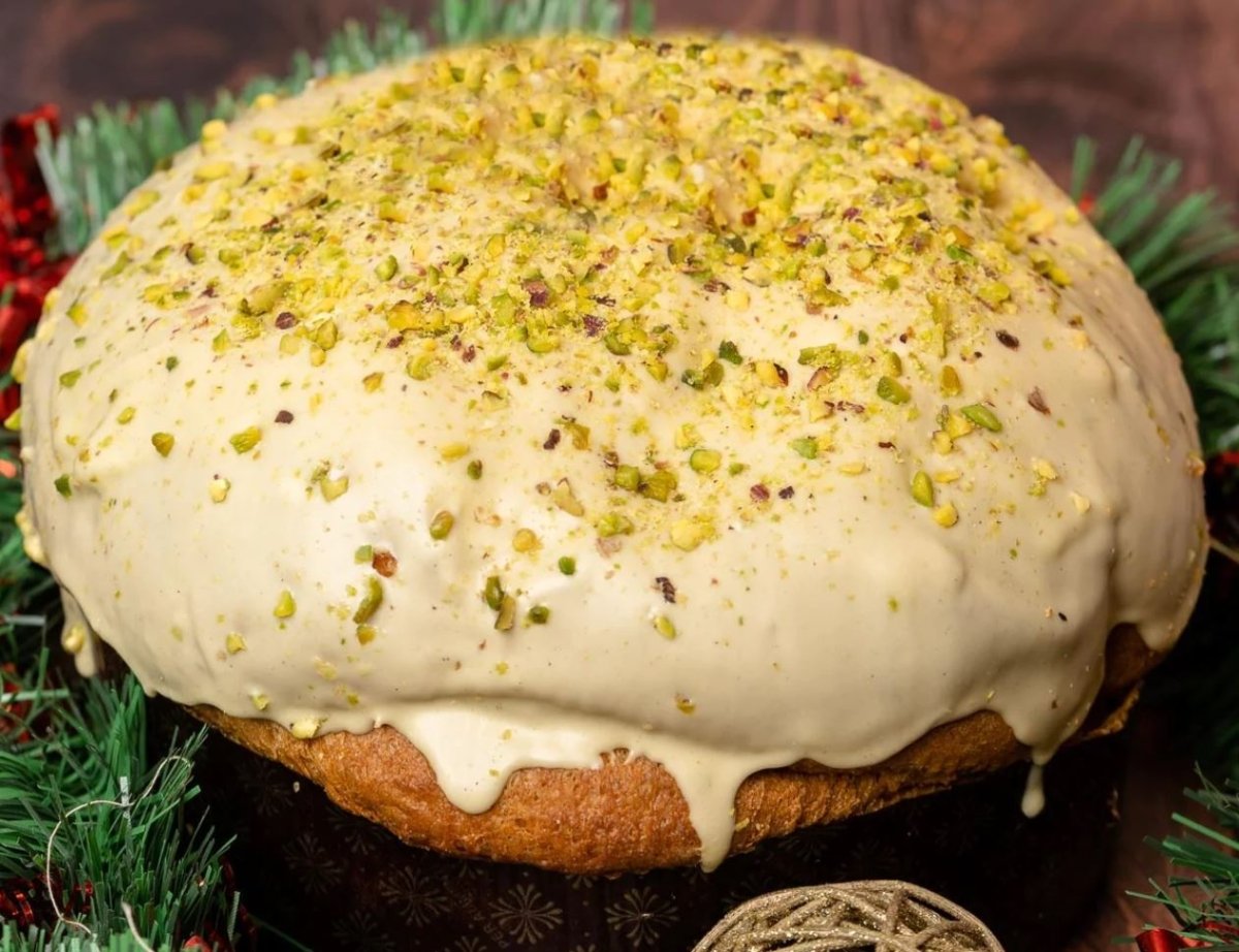Panettone artigianale al pistacchio di Sicilia: la ricetta per farlo in casa - SicilyAddict