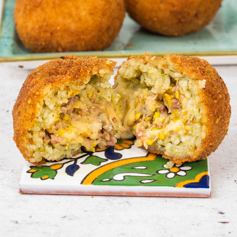 Arancini siciliani misti classici 200g x 4 Pezzi