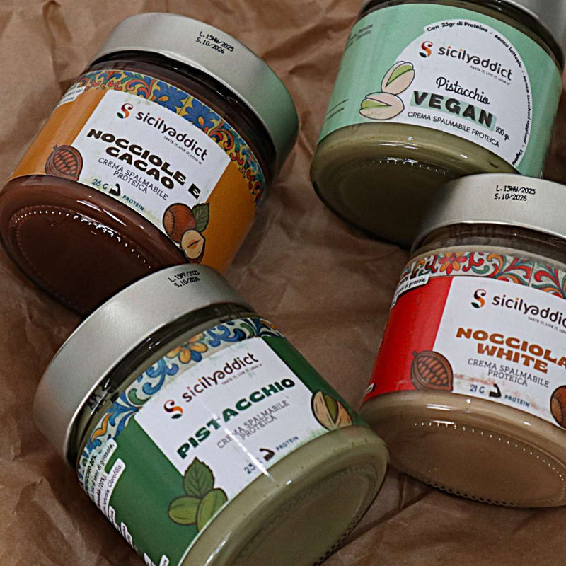 Crema proteica nocciole e cacao 200g