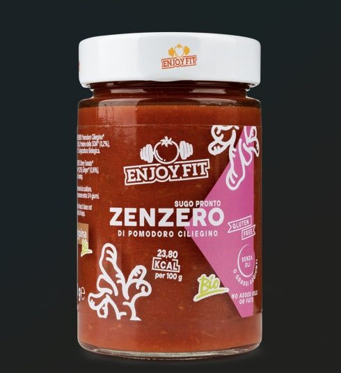 Sugo pronto di pomodoro ciliegino con zenzero 200g