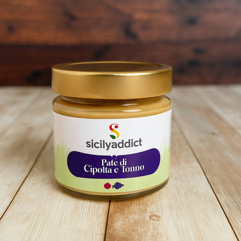Zwiebel- und Thunfischpastete 190G