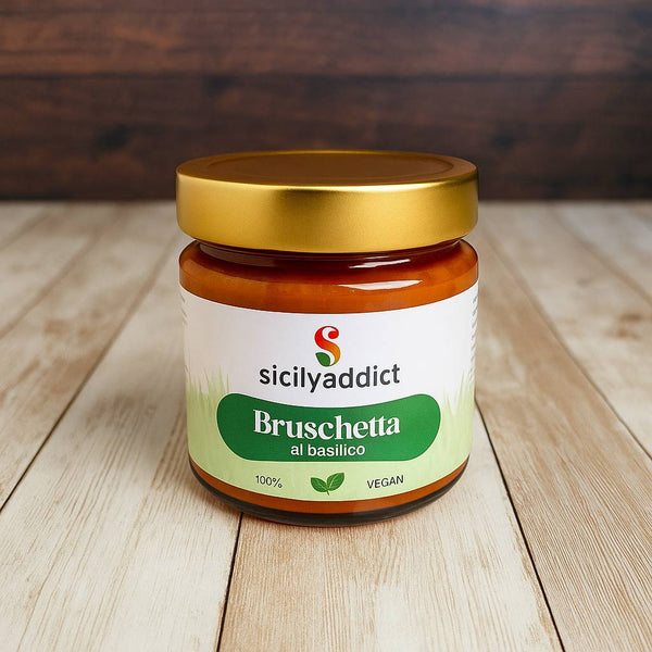 Bruschetta mit Tomate und Basilikum 190g