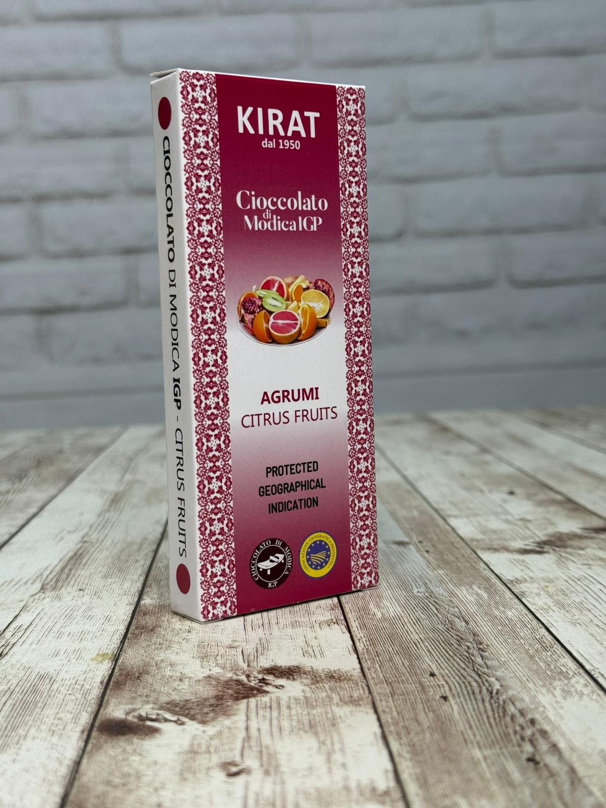 Chocolat de Modica IGP aux Agrumes 100g