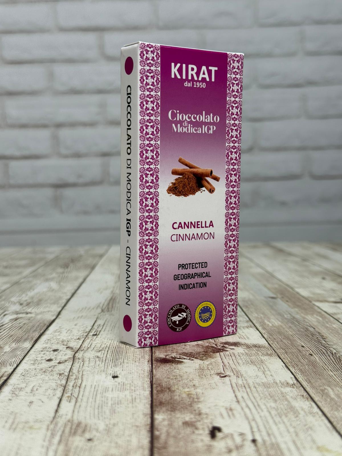 Chocolat de Modica IGP à la Cannelle 100g
