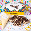 Chocolate-flavored fried pastries 500g + Piping bag 200g