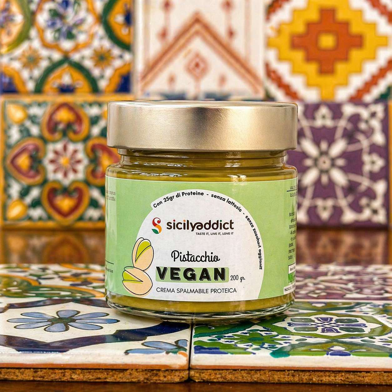 Sugar-free vegan pistachio cream 200g